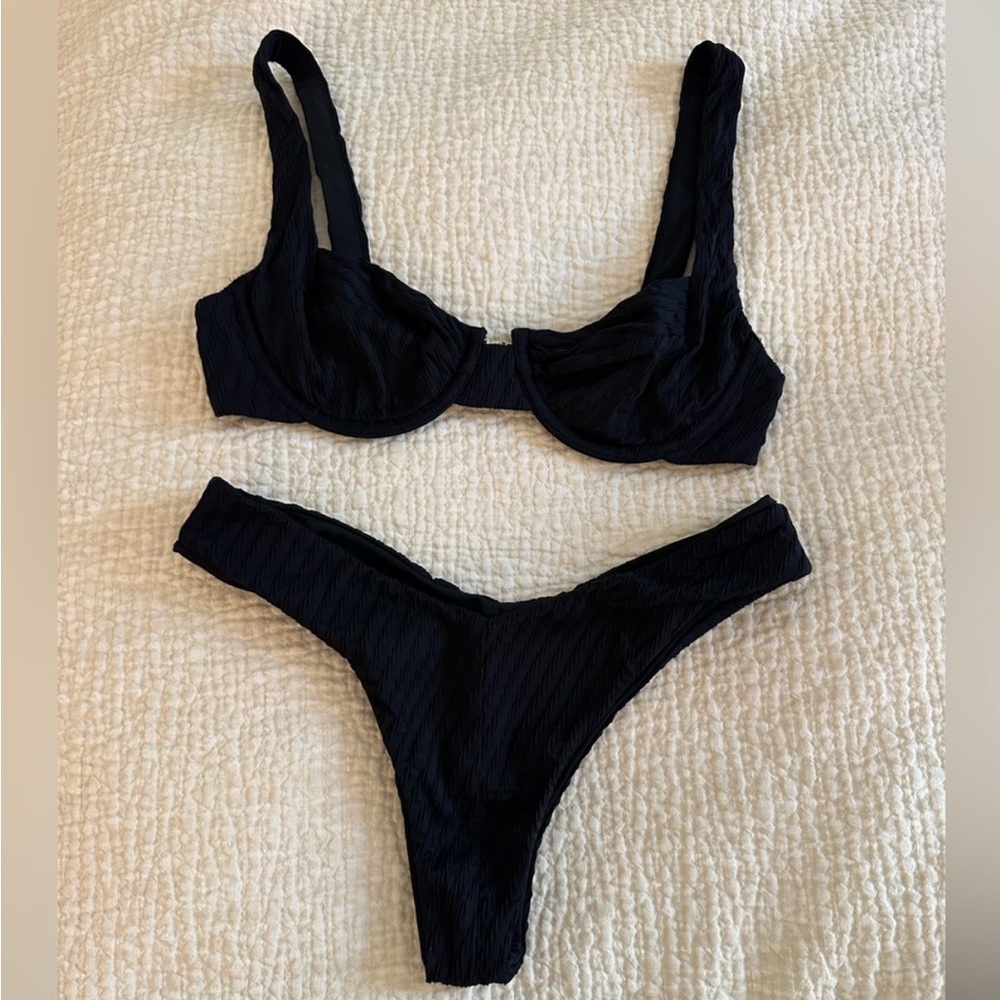 Fella Black Bathing Suit Set Casanova/Chad